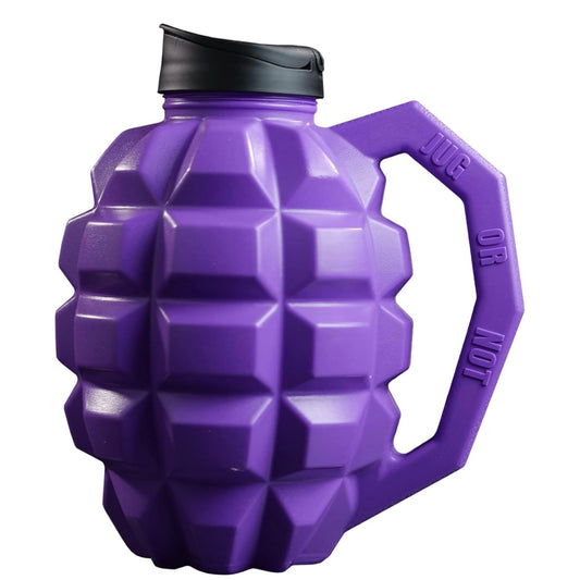 Jug or Nade Mega Grenade Water Bottle- Purple