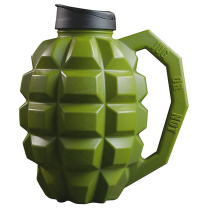 Jug or Nade Mega Grenade Water Bottle- Green