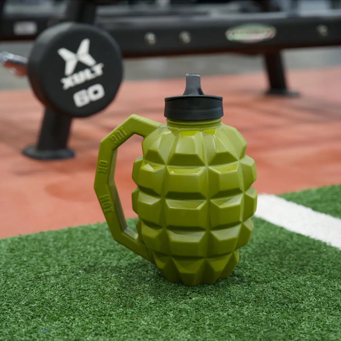 Jug or Nade Mega Grenade Water Bottle- Green